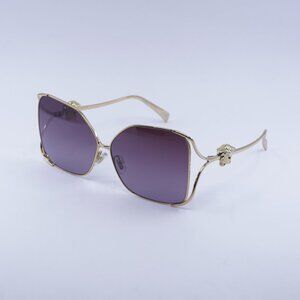 Versace VE2288 1002/6X Sunglasses Gold Square Frame, Violet Gradient Lenses